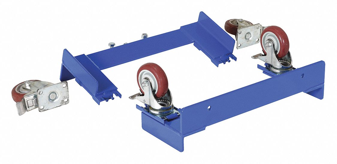 WIRE SHELVING CASTERS, FOR USE WITH CYLINDER CADDY