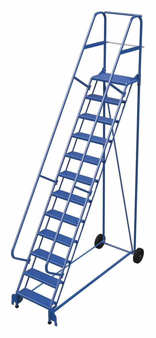 ROLLING AND CANTILEVER LADDER, 12 STEP