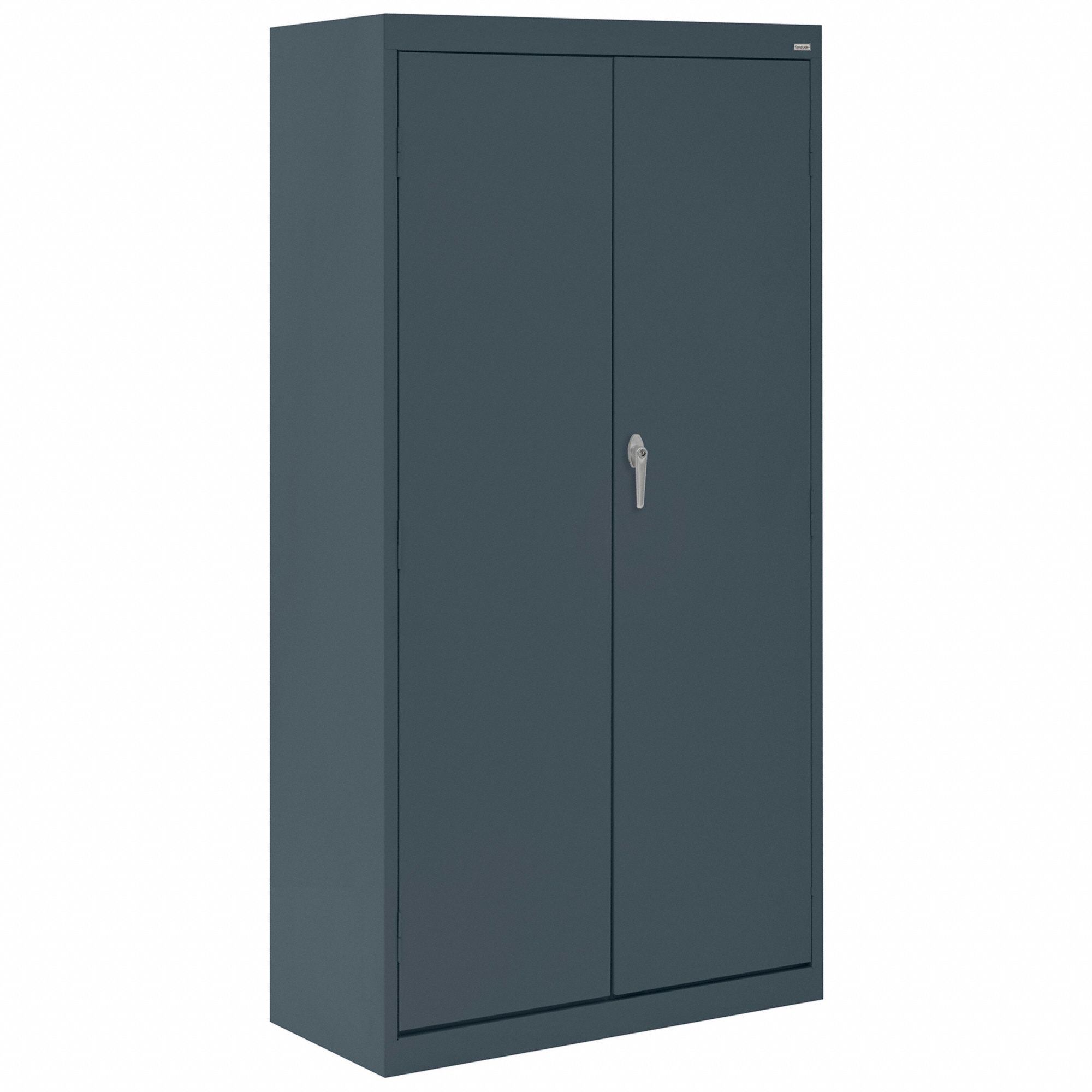 STORAGE CABINET, 30 IN X 18 IN X 72 IN, SWING HANDLE/KEYED, 24 GA PANEL THICK, FRAME