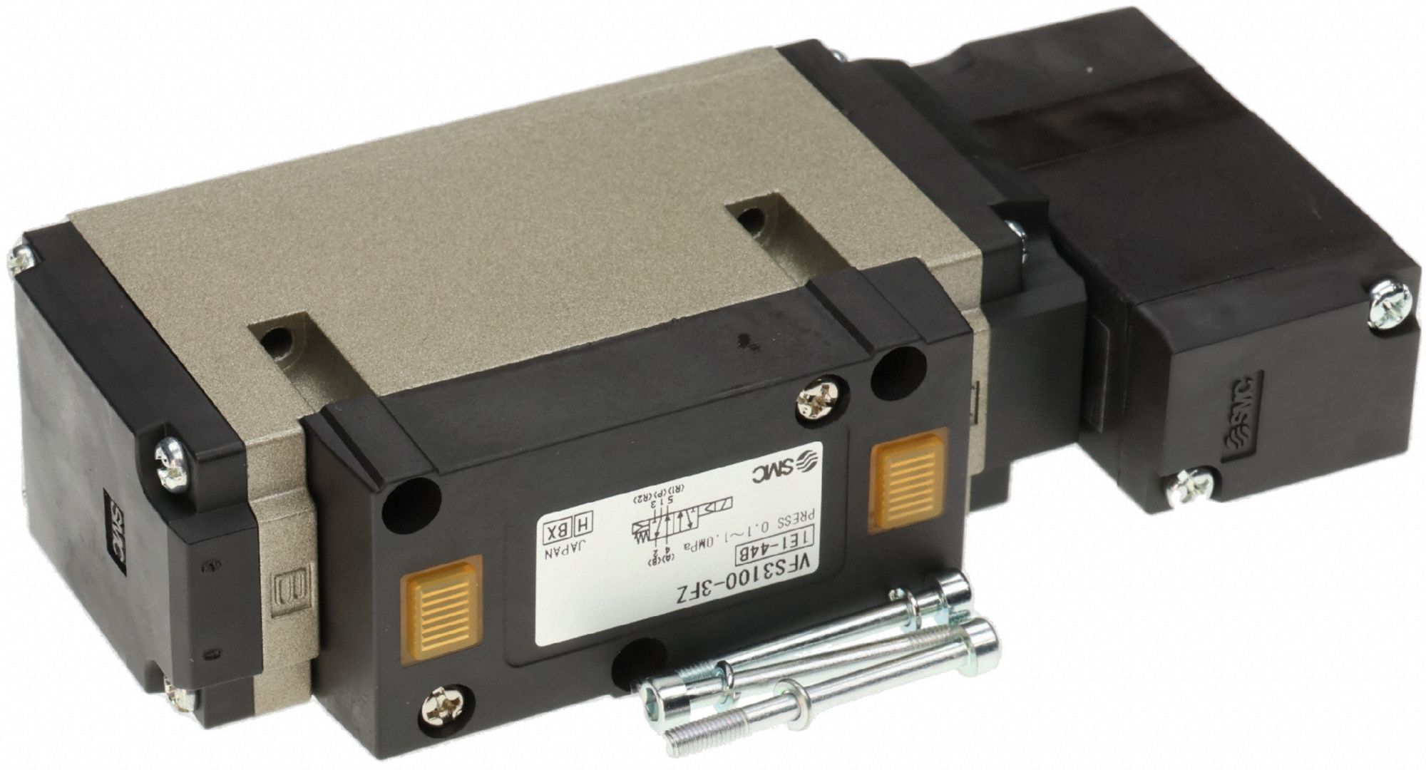 Solenoid Air Control Valve: Five-Way / Two-Position, VFS3000, 110V AC, Non-Locking, Single Solenoid