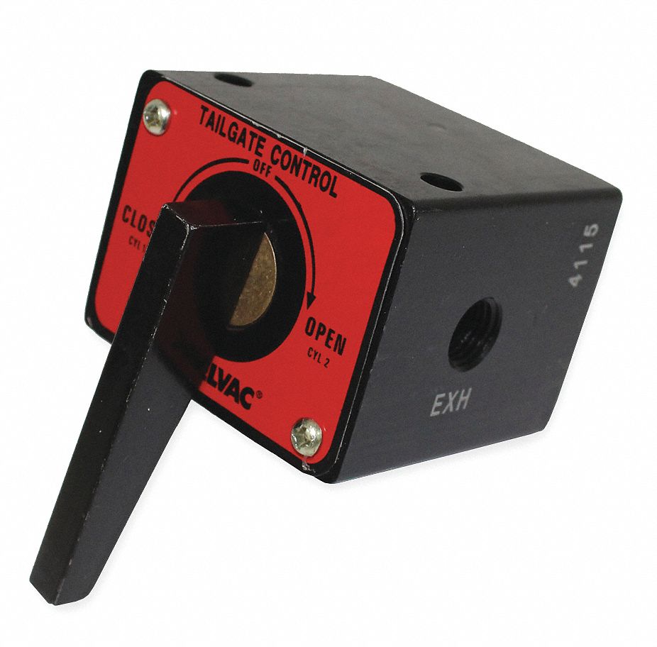 VELVAC MANUAL AIR CONTROL VALVE,ROTARY,4WAY Manual Air Control Valves VLA320179 320179