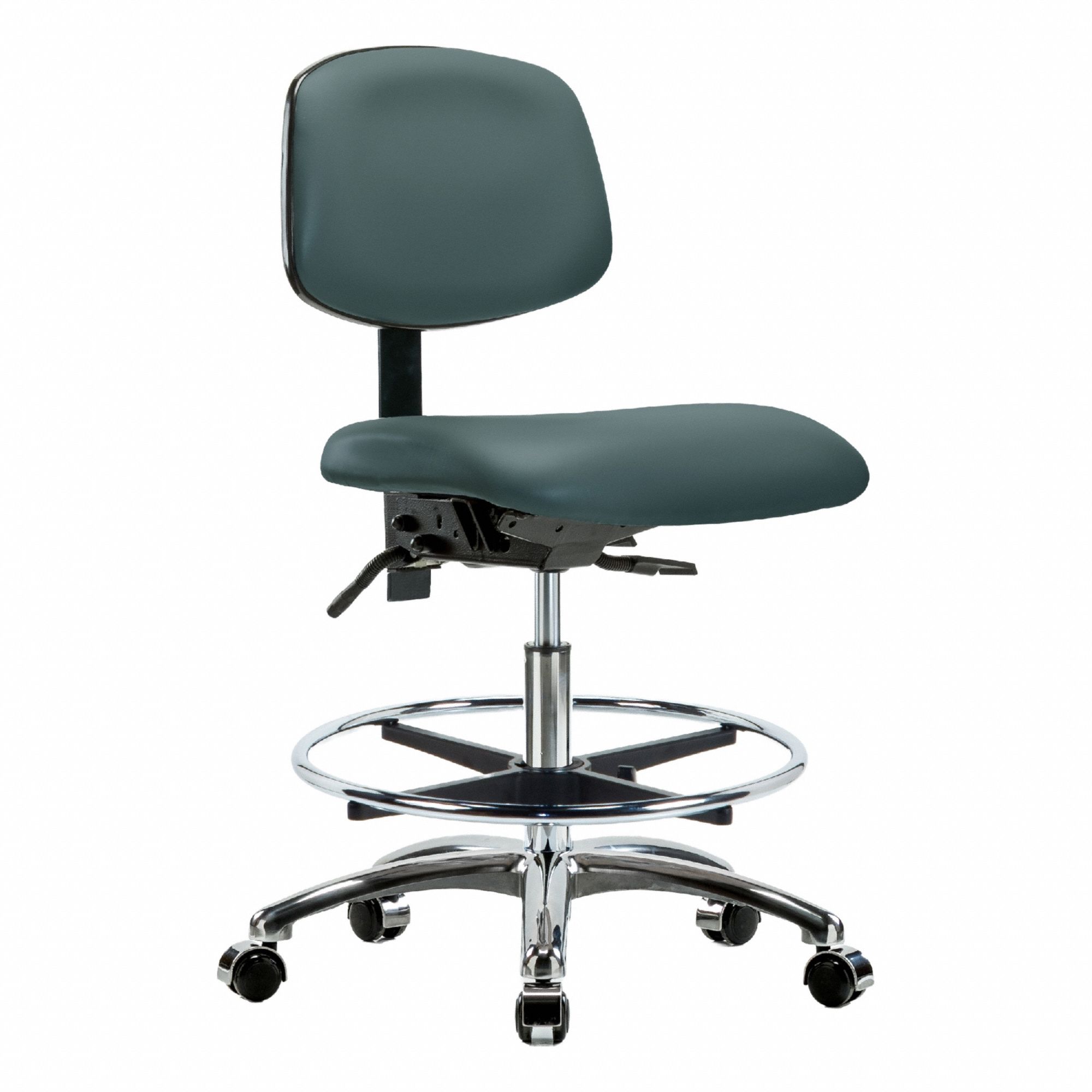 Vin Chair Chrome, Med, T, FR, C, Blue