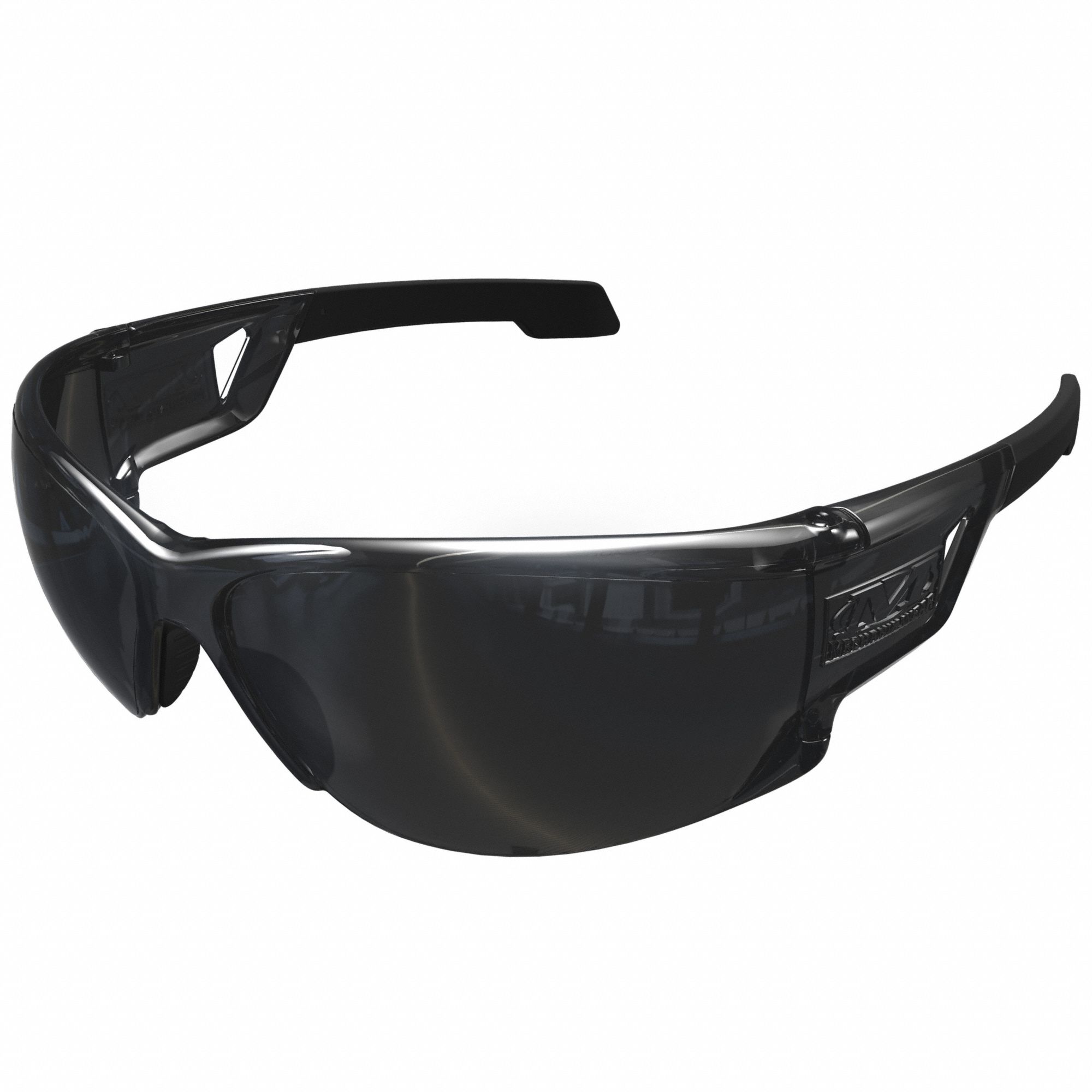 Safety Glasses: Smoke Lens, Half-Frame, Anti-Fog/Anti-Reflective/Indoor/Outdoor