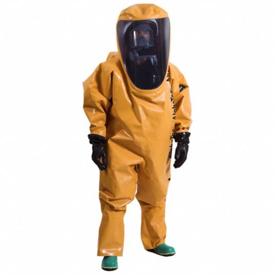 ALPHATEC Chemical Protective Suits, Side Entry Location, Aramid Fabric
