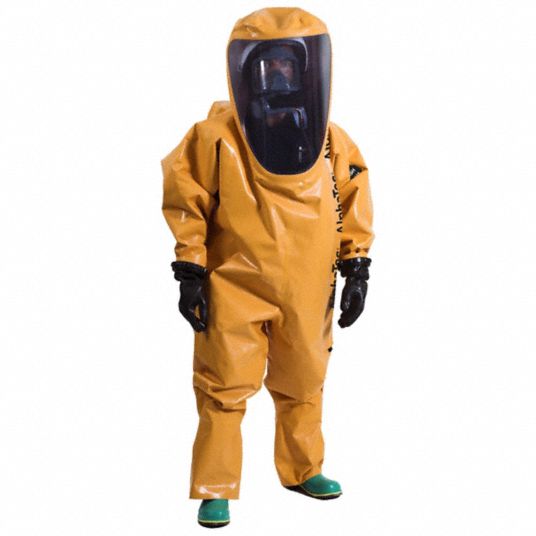 ALPHATEC Chemical Protective Suits, Side Entry Location, Aramid Fabric ...