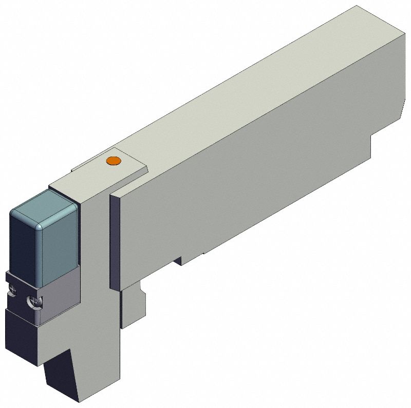 Solenoid Valve: Single Solenoid, Five-Way / Two-Position, 20.57 scfm Flow Rate - Max, Plug-In