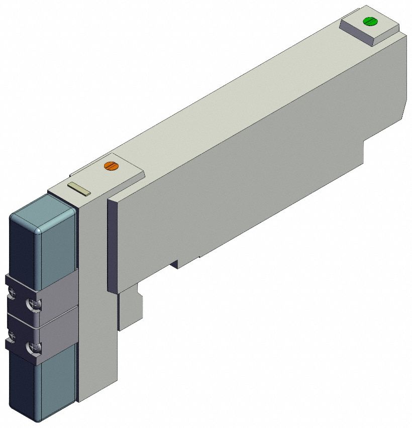 Solenoid Valve: Double Solenoid, Five-Way / Four-Position, 16.45 scfm Flow Rate - Max, Plug-In