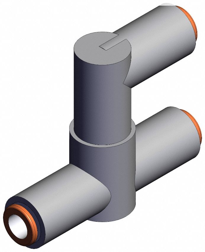 Shuttle Valve: 6 mm, 0.05 MPa to 1 MPa