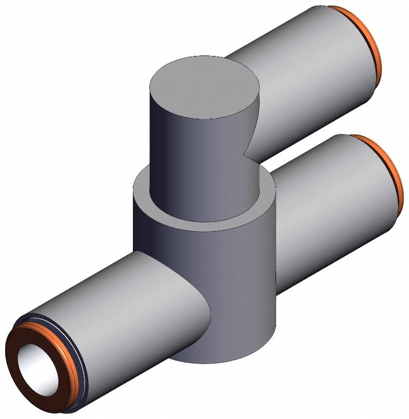 Shuttle Valve: 1/4 in, 0.05 MPa to 1 MPa