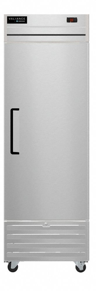 Refrigerator: Stainless Steel, 19.1 cu ft Total Capacity, 1 Doors
