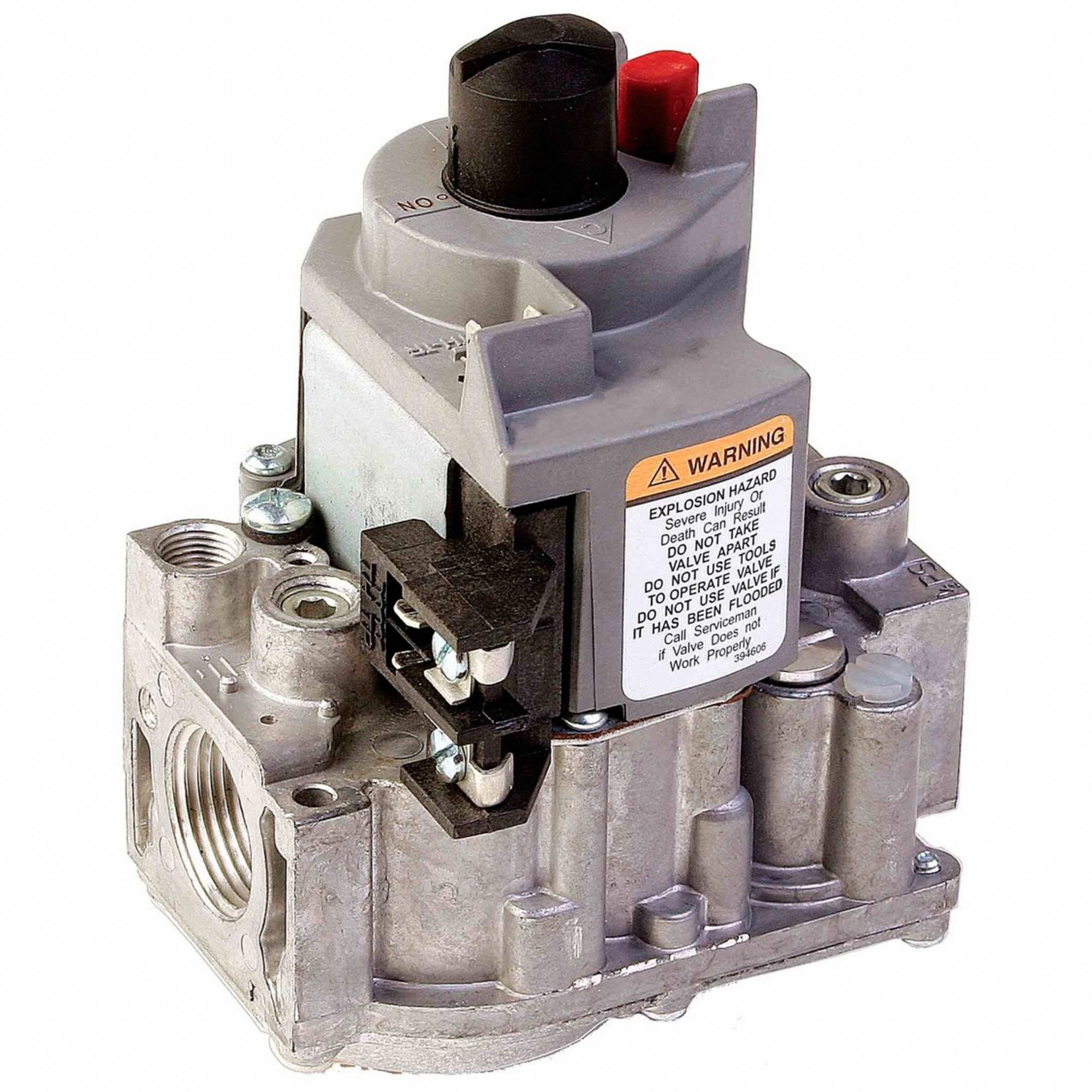 Gas Valve: Standing Pilot, Dual Stage, 290, 000 BtuH, Fast Opening, 24V AC, 3/4 in Female NPT