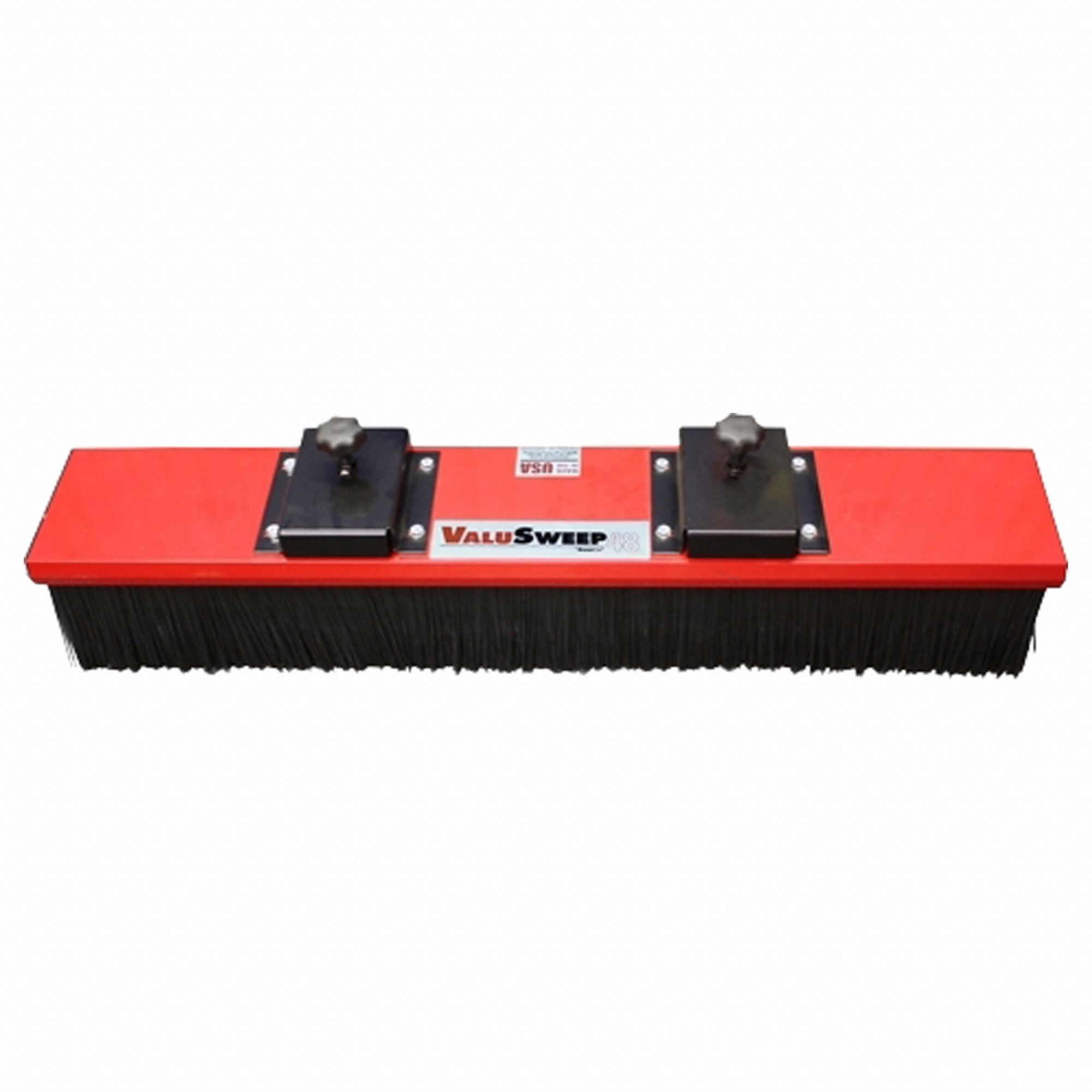 Forklift Sweeper Broom: Light Duty, Indoor, 48 in x 8 in, 5 Rows, Polypropylene