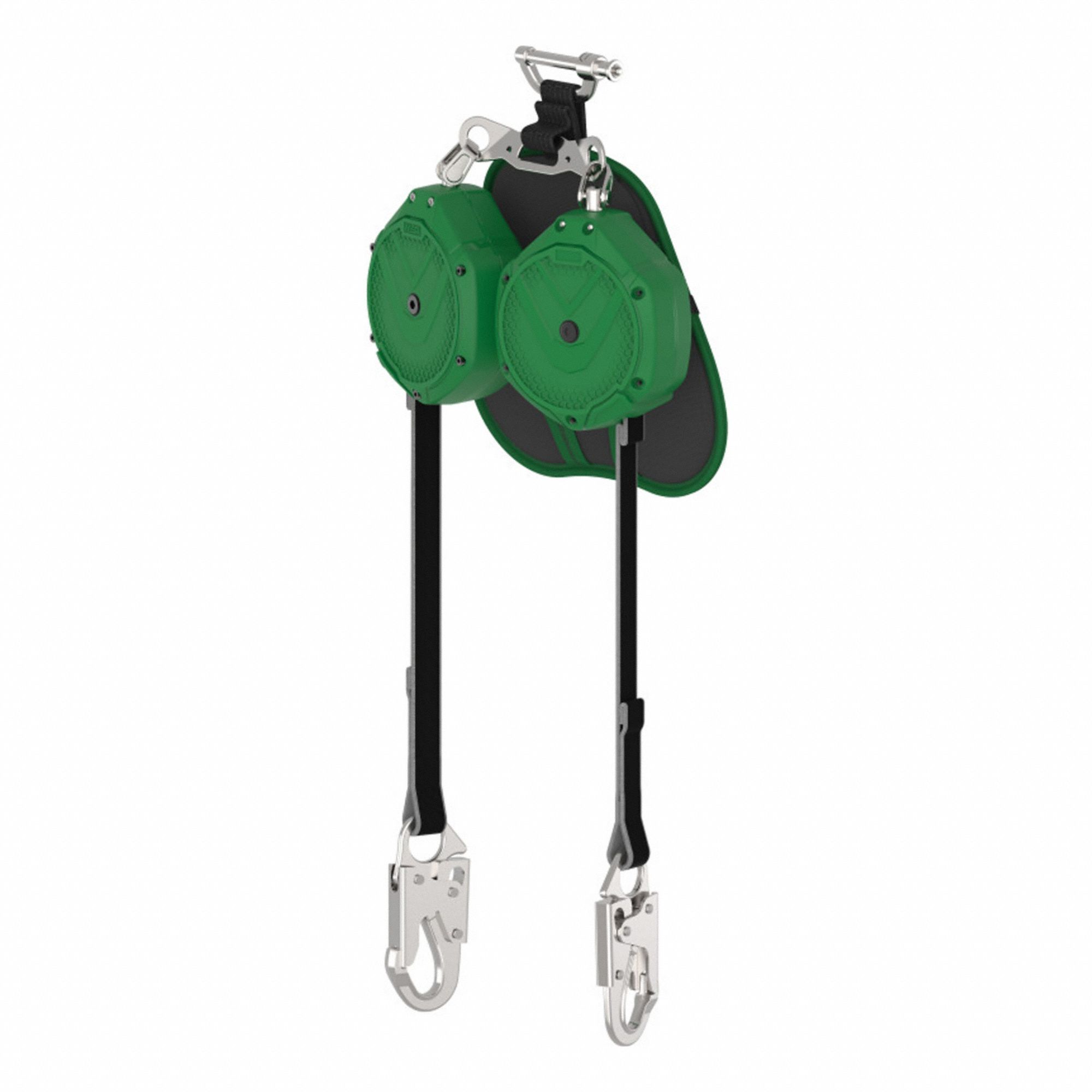 Self-Retracting Lifeline: Steel Snap Hook Anchor, Harness Aluminum Quick-Connect