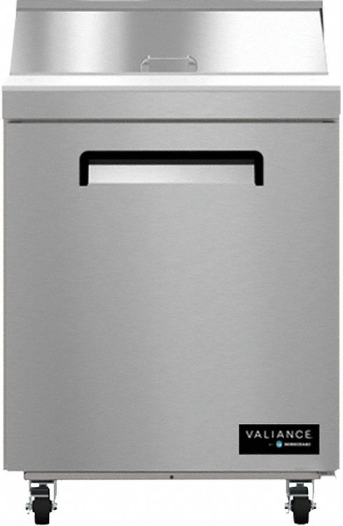 Refrigerator: Stainless Steel, 6.3 cu ft Total Capacity, 1 Doors