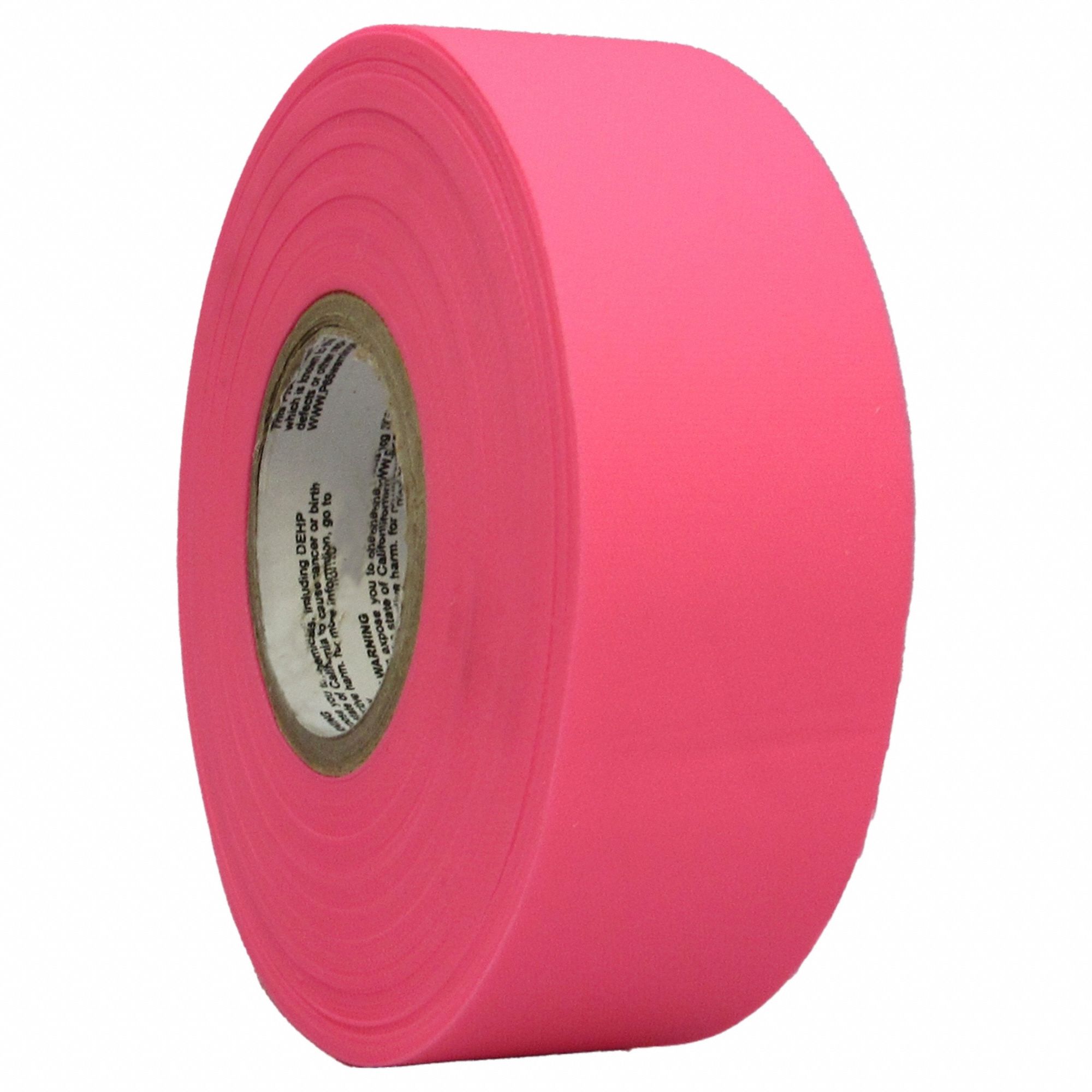 Flagging Tape, Vinyl, Roll 150 ft. L