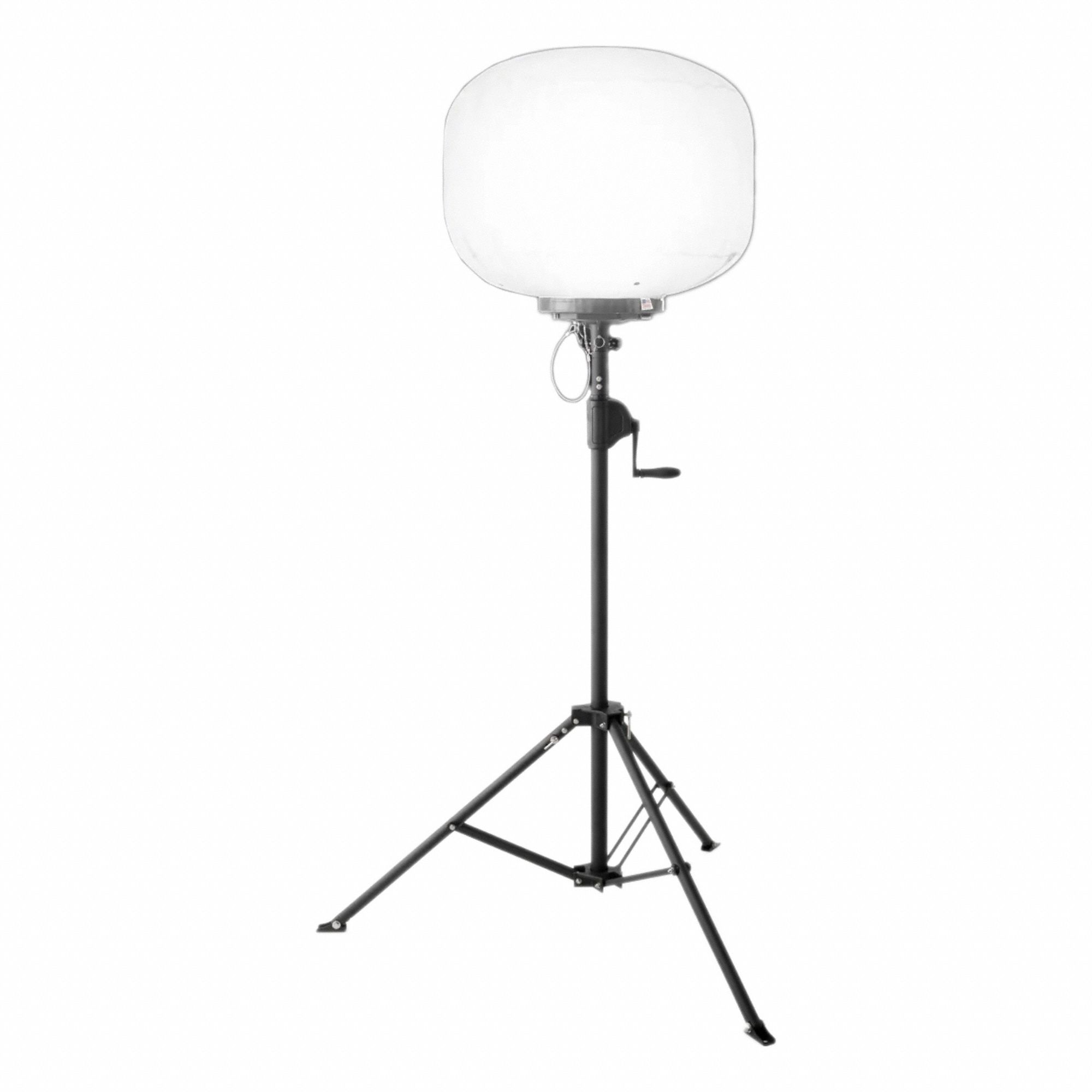 Tripod Balloon Light Kit: LED, 42, 000 lm Max Brightness, 9 ft Max Ht, 110 to 240V AC, IP65