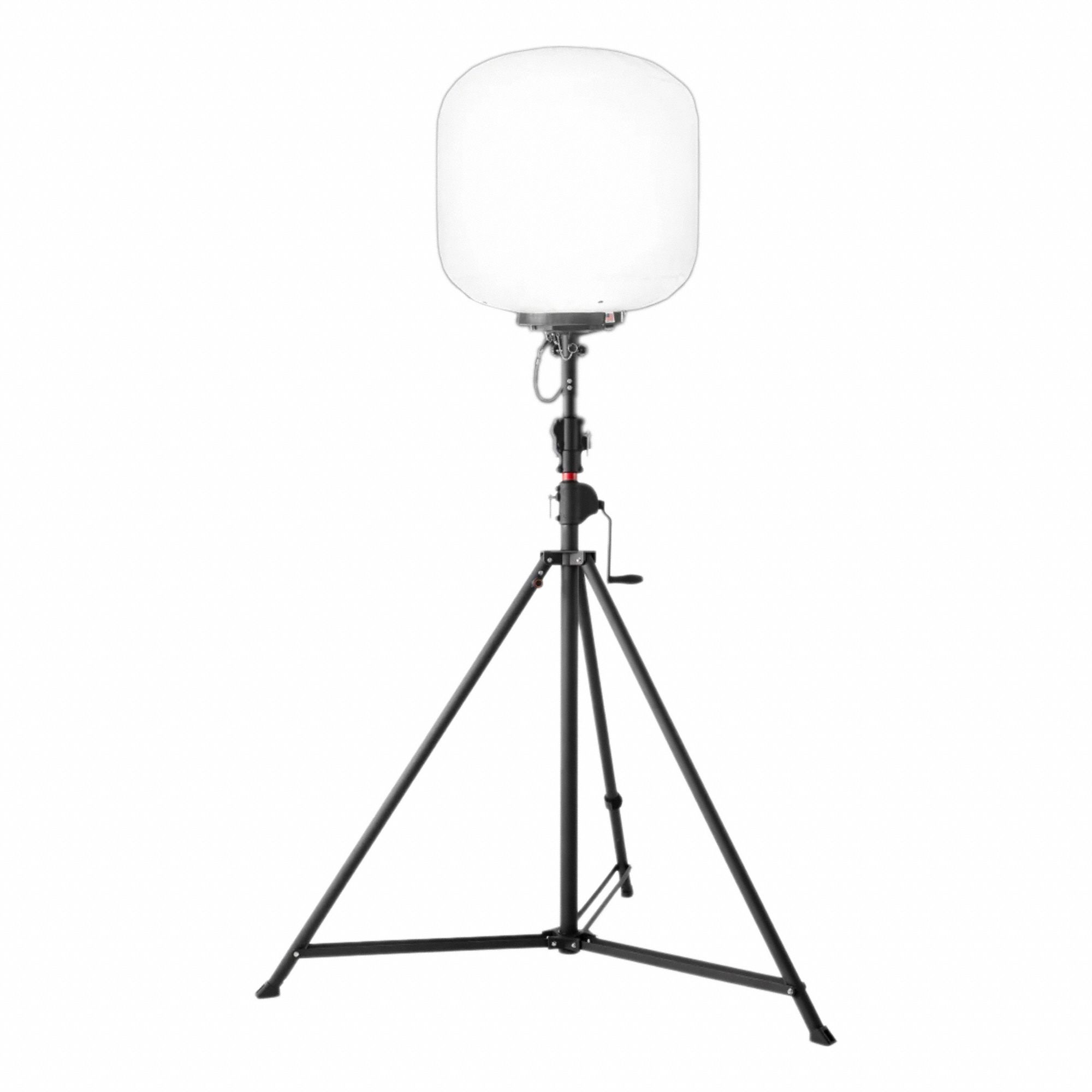 Tripod Balloon Light Kit: LED, 102, 000 lm Max Brightness, 12 ft Max Ht, 110 to 240V AC