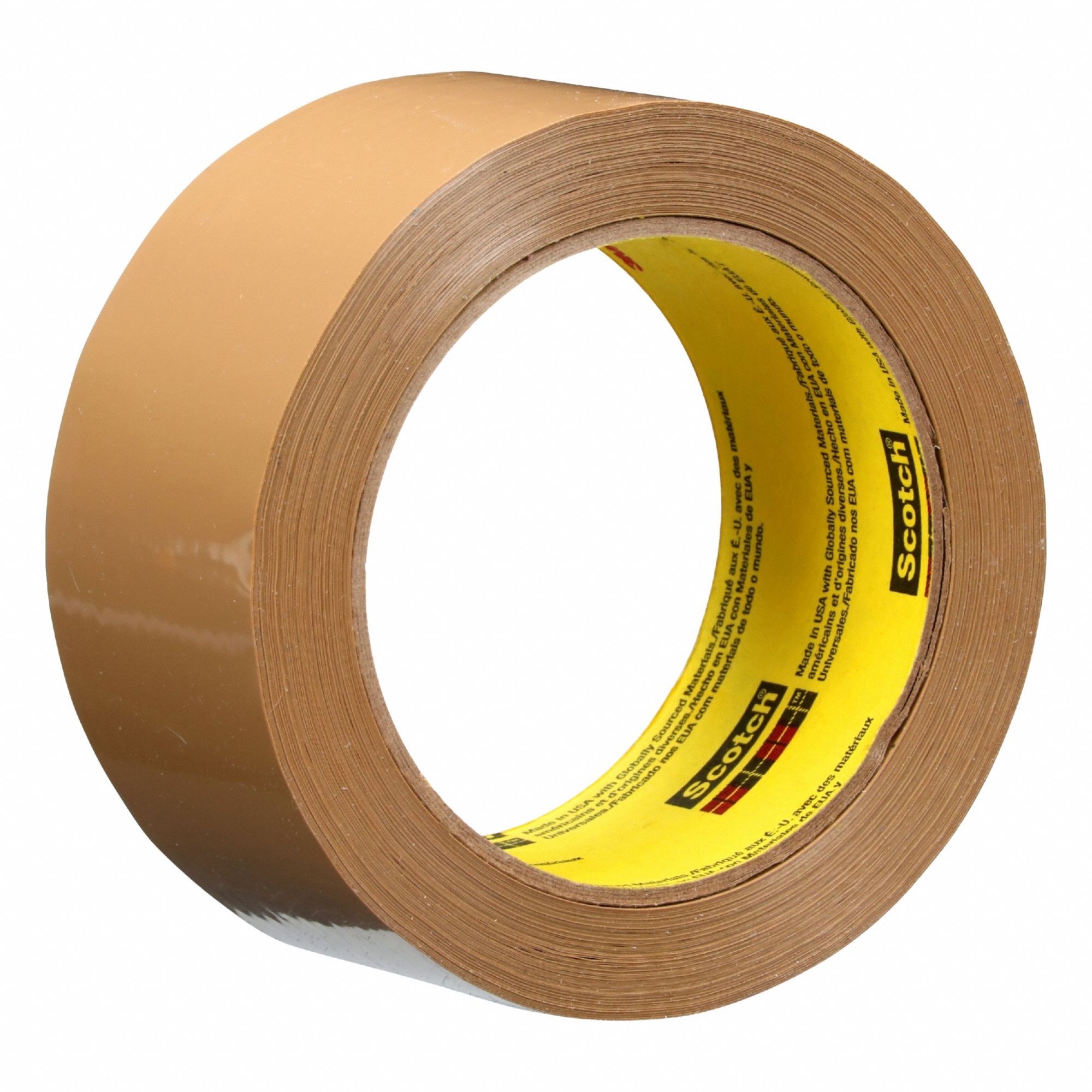 Packaging Tape: 3.1 mil Tape Thick, 2 in x 55 yd, 375+, 36 PK