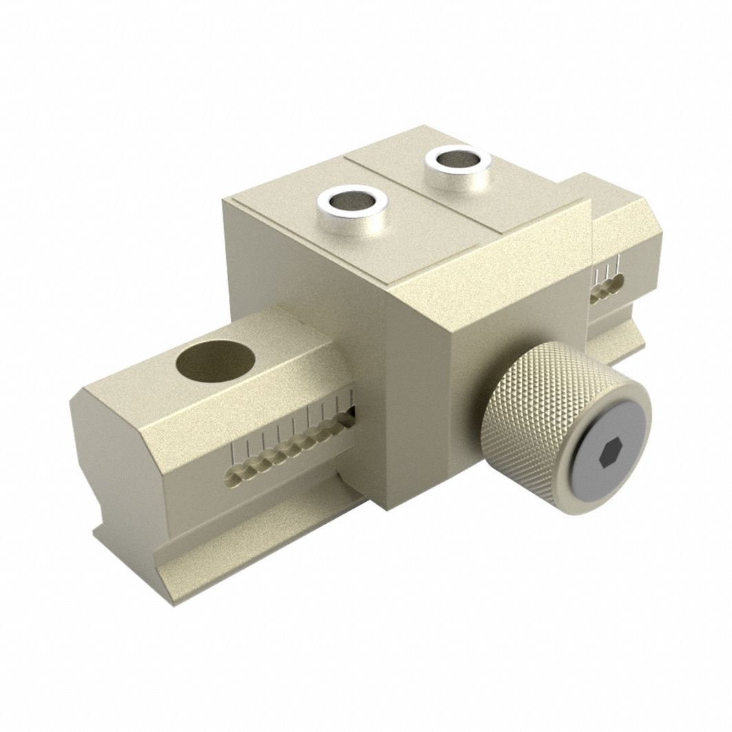 Adjustable Jaw Anodized Aluminum Alloy