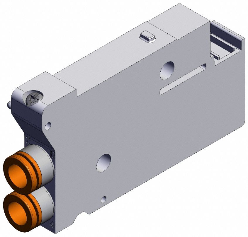 Manifold Block: 0.25 Coefficient of Volume (Cv), -10°C to 50°C, VVQC1000-1A-S-N7