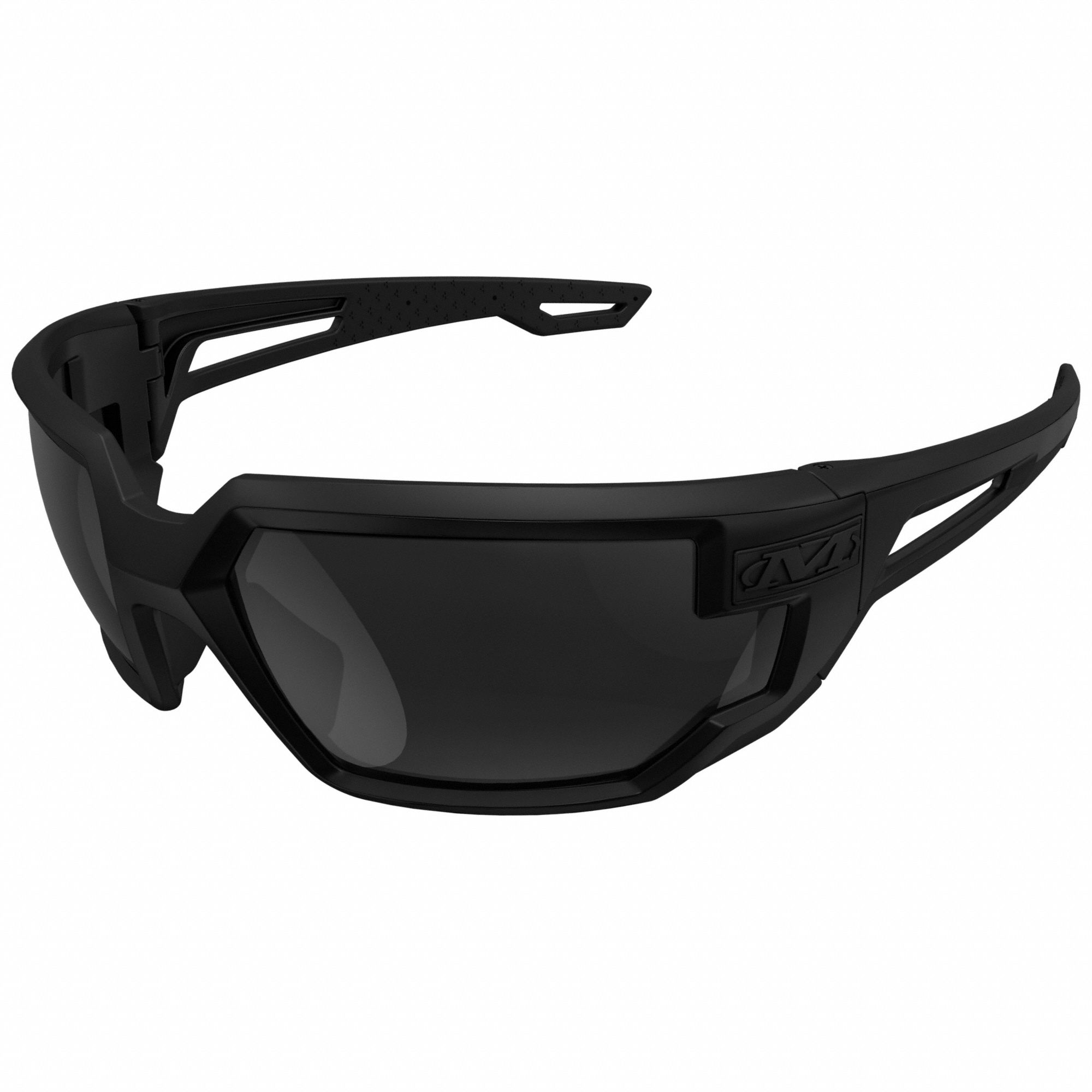 Safety Glasses: Smoke Lens Color, Full-Frame, Anti-Fog/Anti-Reflective, Type-X