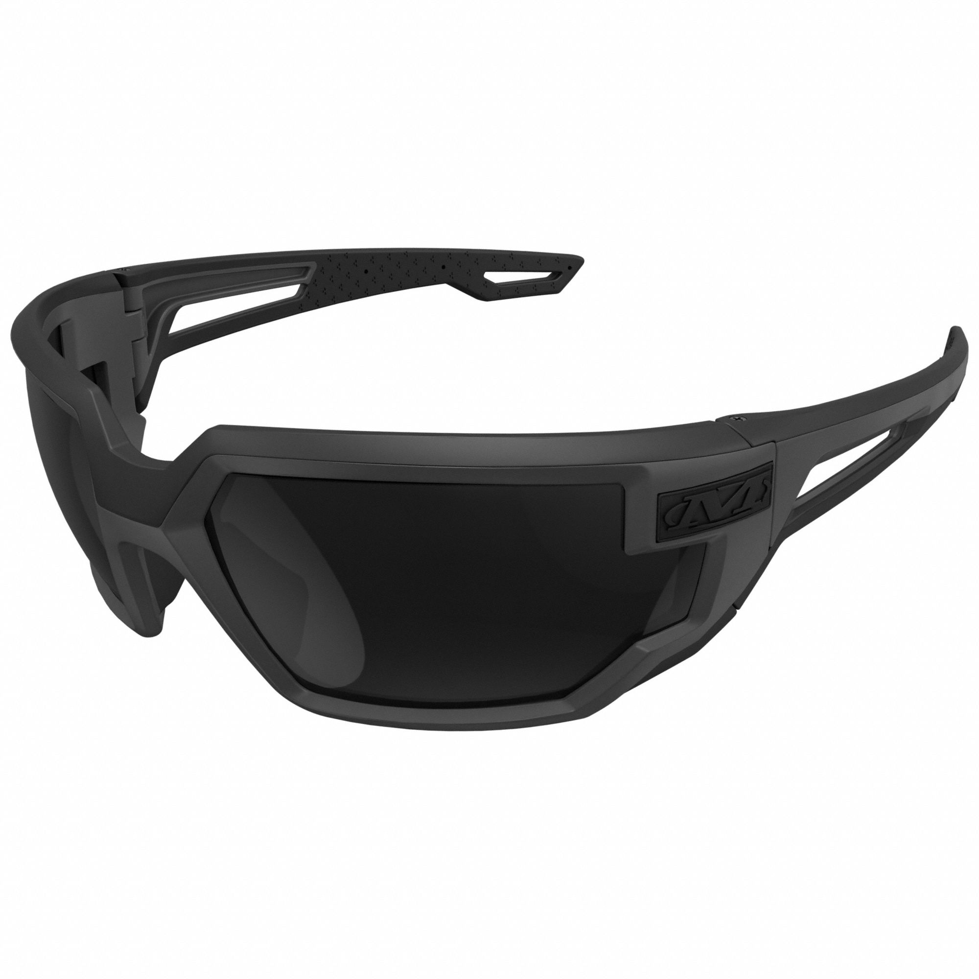 Safety Glasses: Smoke Lens Color, Full-Frame, Anti-Fog/Anti-Reflective, Type-X