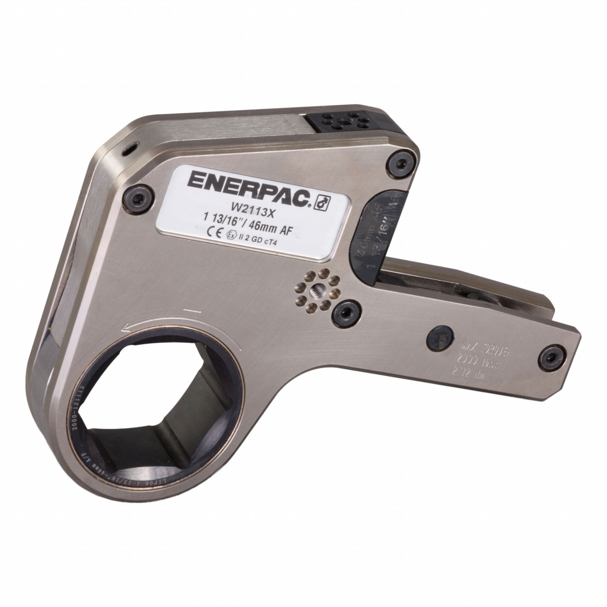 Cassette: W Series, 847 ft-lb, 8, 470 ft-lb, 2 9/16 in Max, 65 mm Max, For W-Series, W8209X