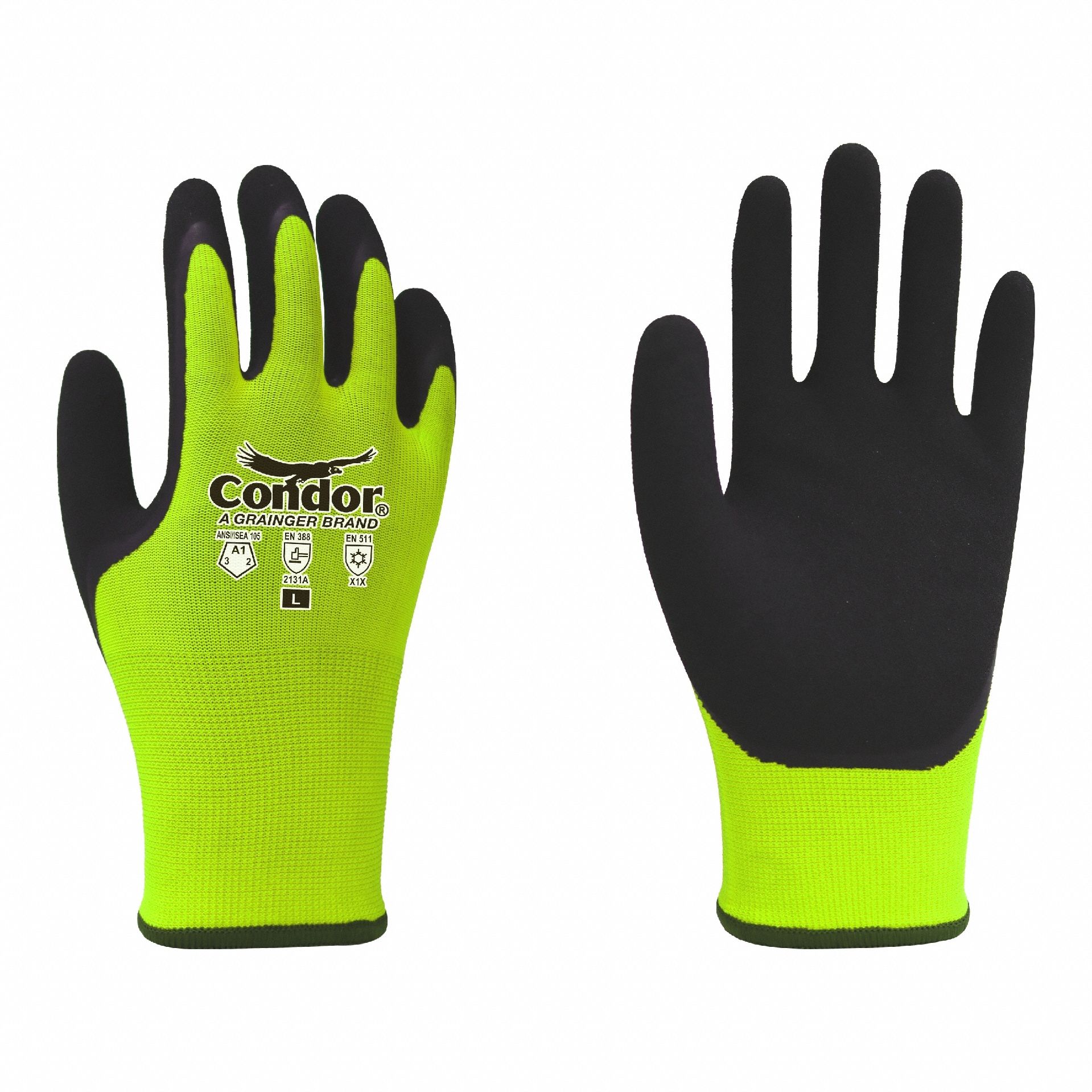 Coated Gloves XL Yellow PR