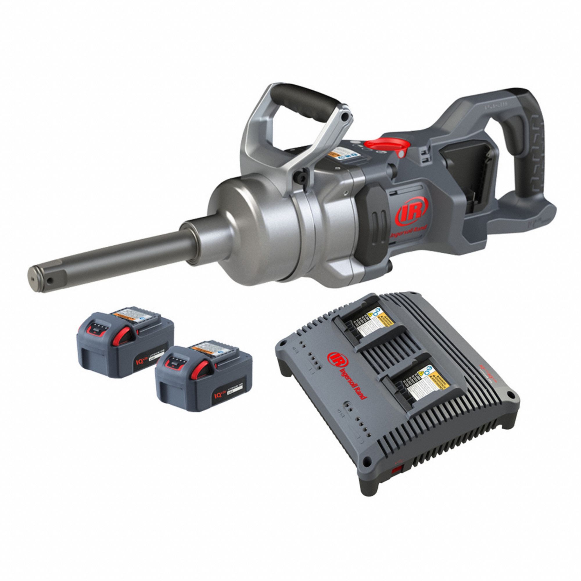 Impact Wrench: 1 in Drive Size, 180 ft-lb_400 ft-lb_2, 200 ft-lb Fastening Torque