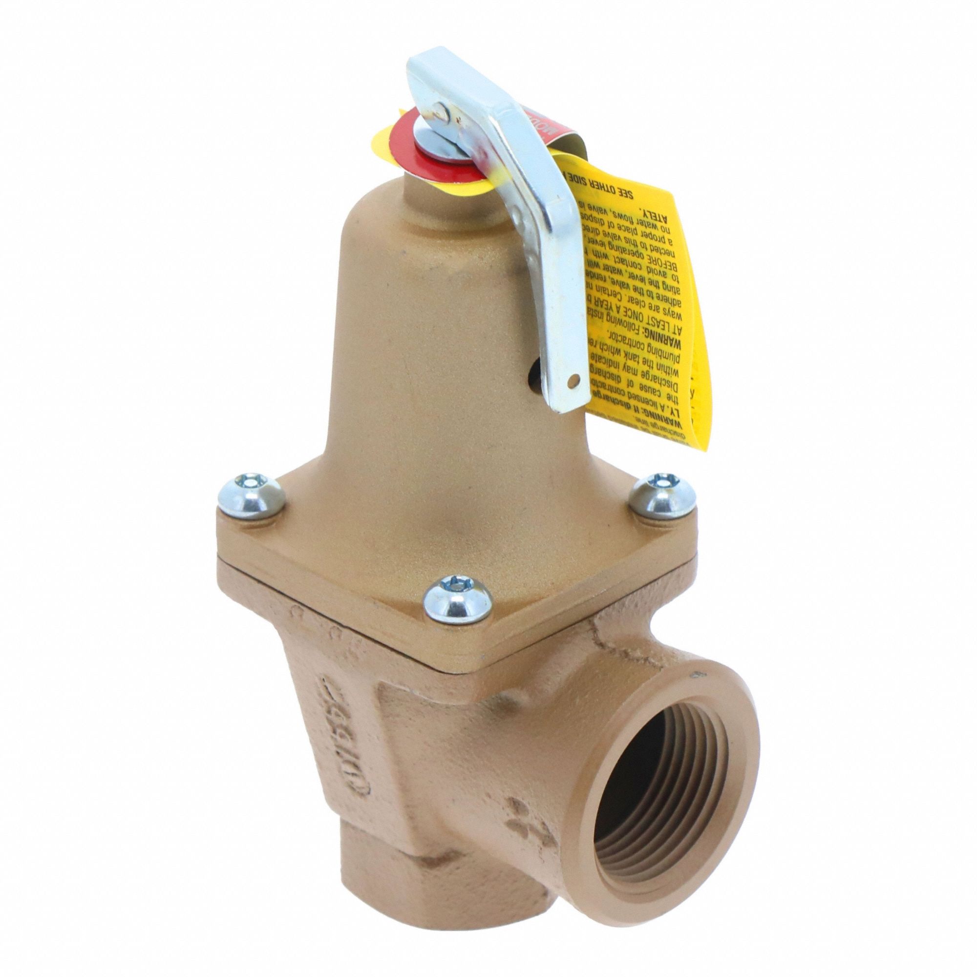Boiler Pressure Relief Valve Iron 30 psi