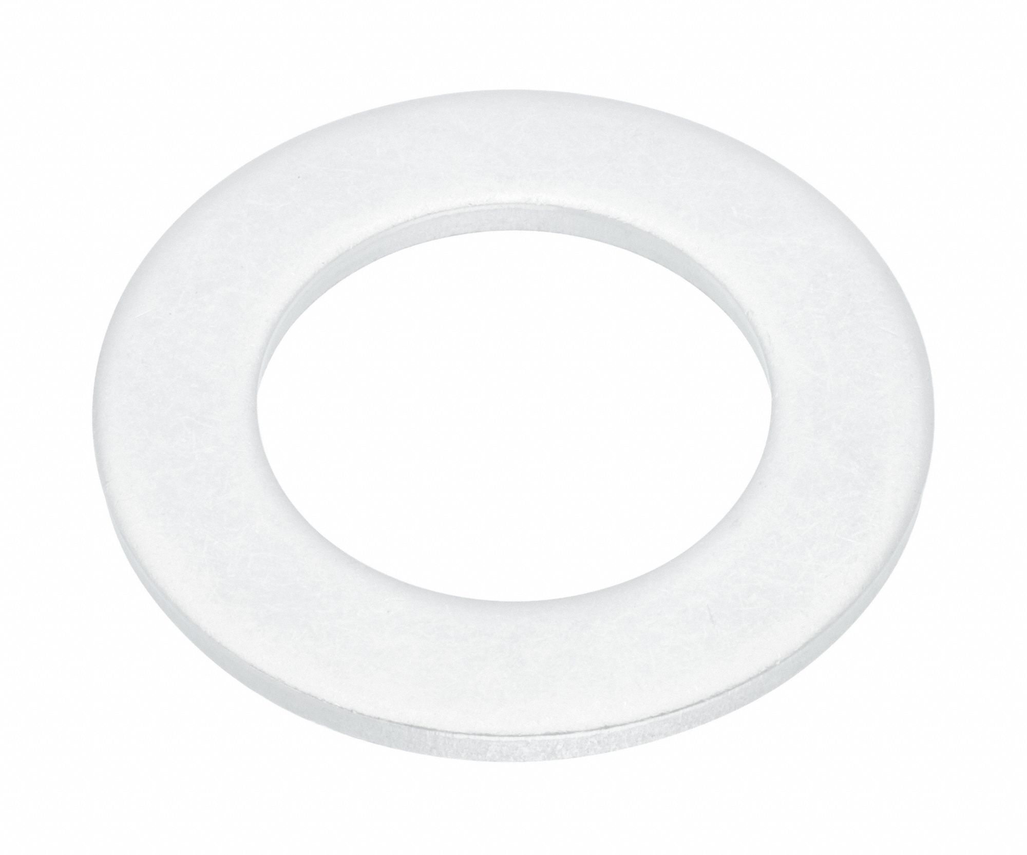 Plastic, 1 in Screw Sz, Flat Washer - 894DY6|WASB80NPTFE - Grainger