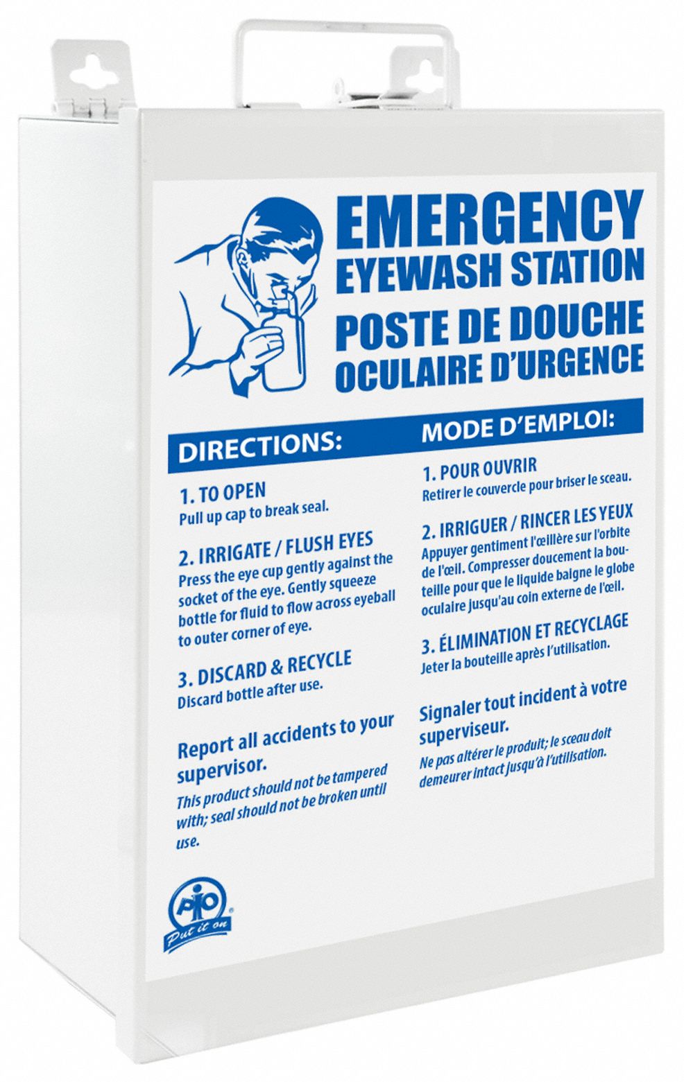 WASIP EYEWASH SOLUTION EMPTY BOTTLE SelfContained Eye