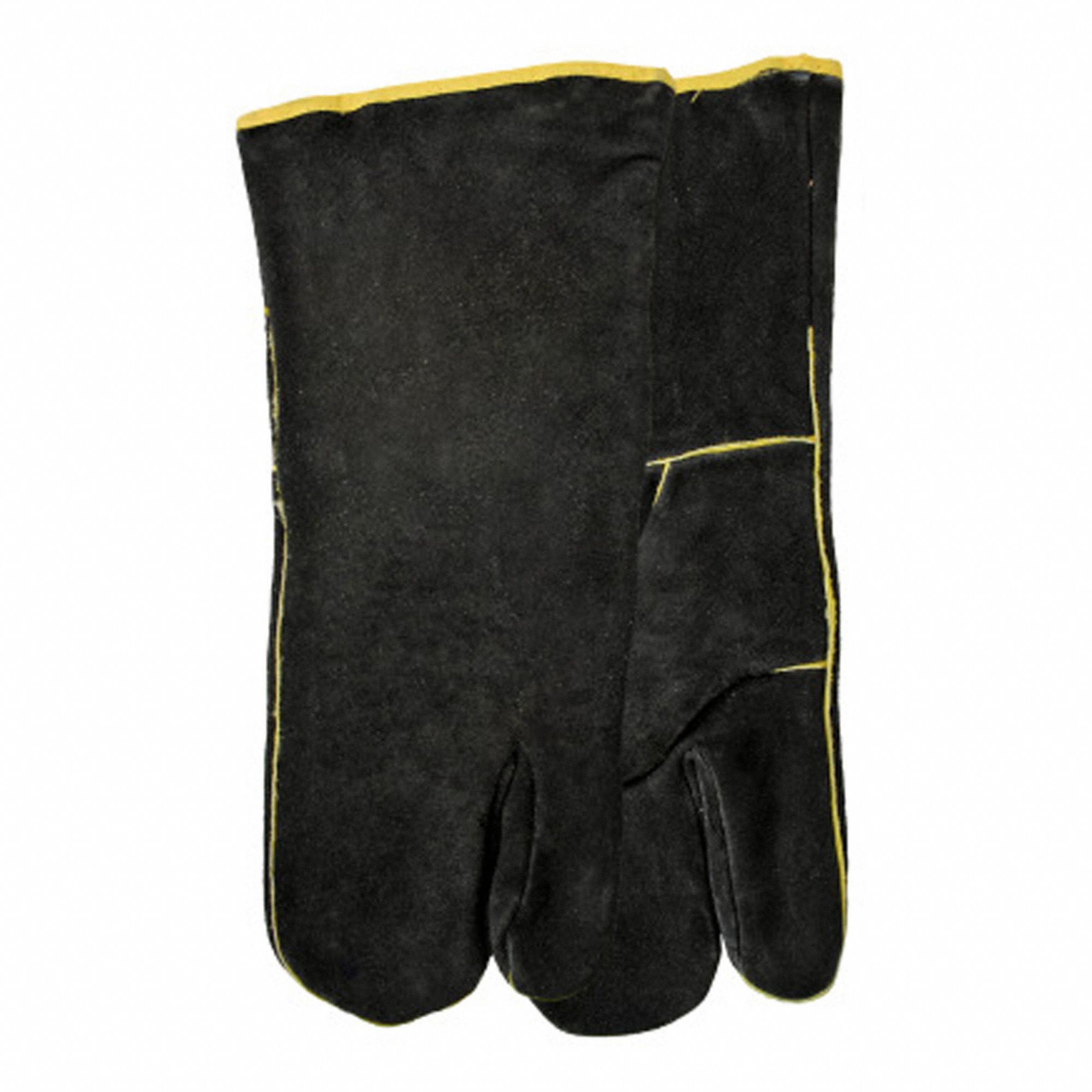 WATSON GLOVES WELDING GLOVES, UNIVERSAL, 4 IN, BLACK, SPLIT COWHIDE - Welding  Gloves - WAT27561FPR