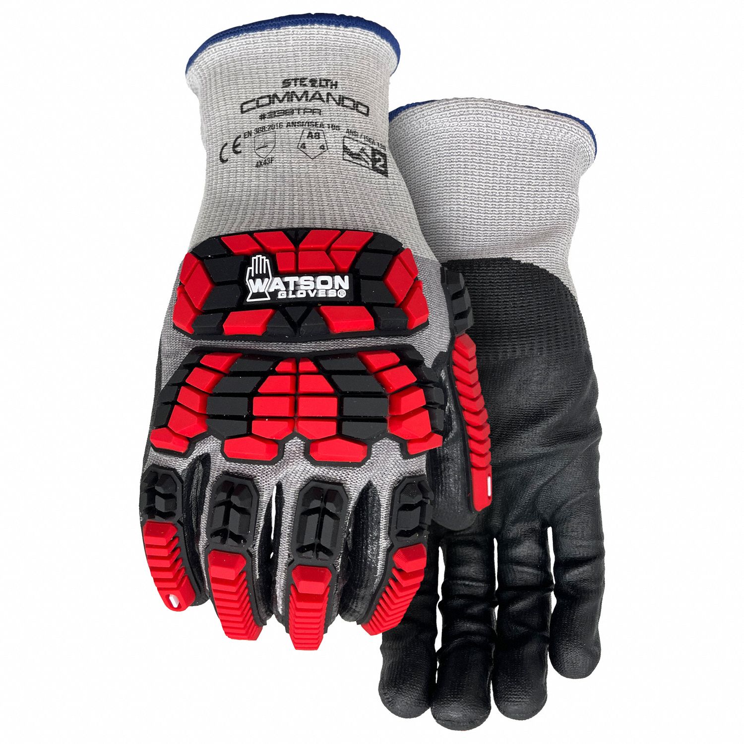 GLOVES,CUT RESIST,HEAVY DUTY TPR,XXL,PR