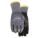 GLOVES, ABRASION-RESISTANT, CLUTE, SIZE LARGE/9, 10 IN L, BLACK/GREY, NITRILE