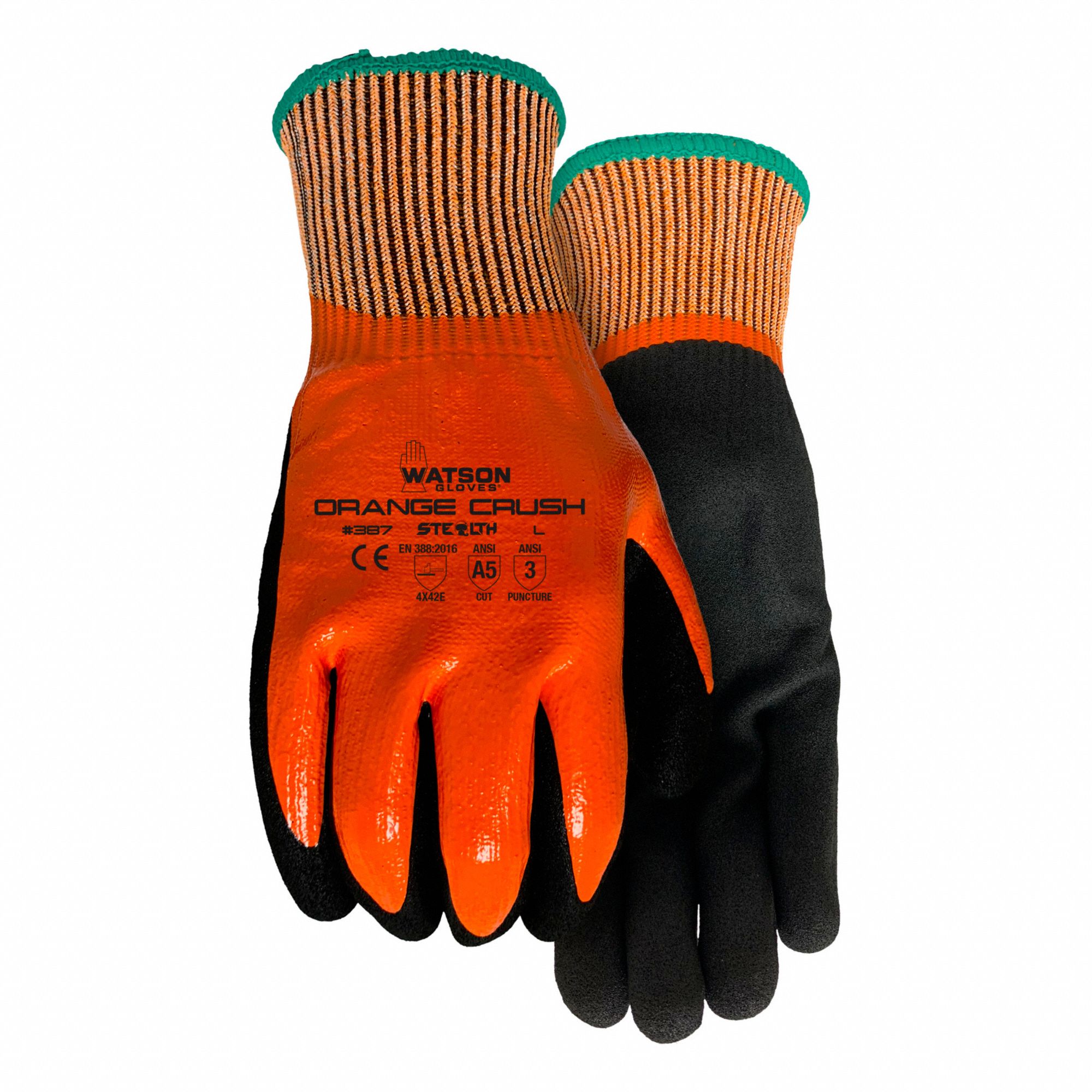 CUT-RESISTANT GLOVES,SIZE 6,PR