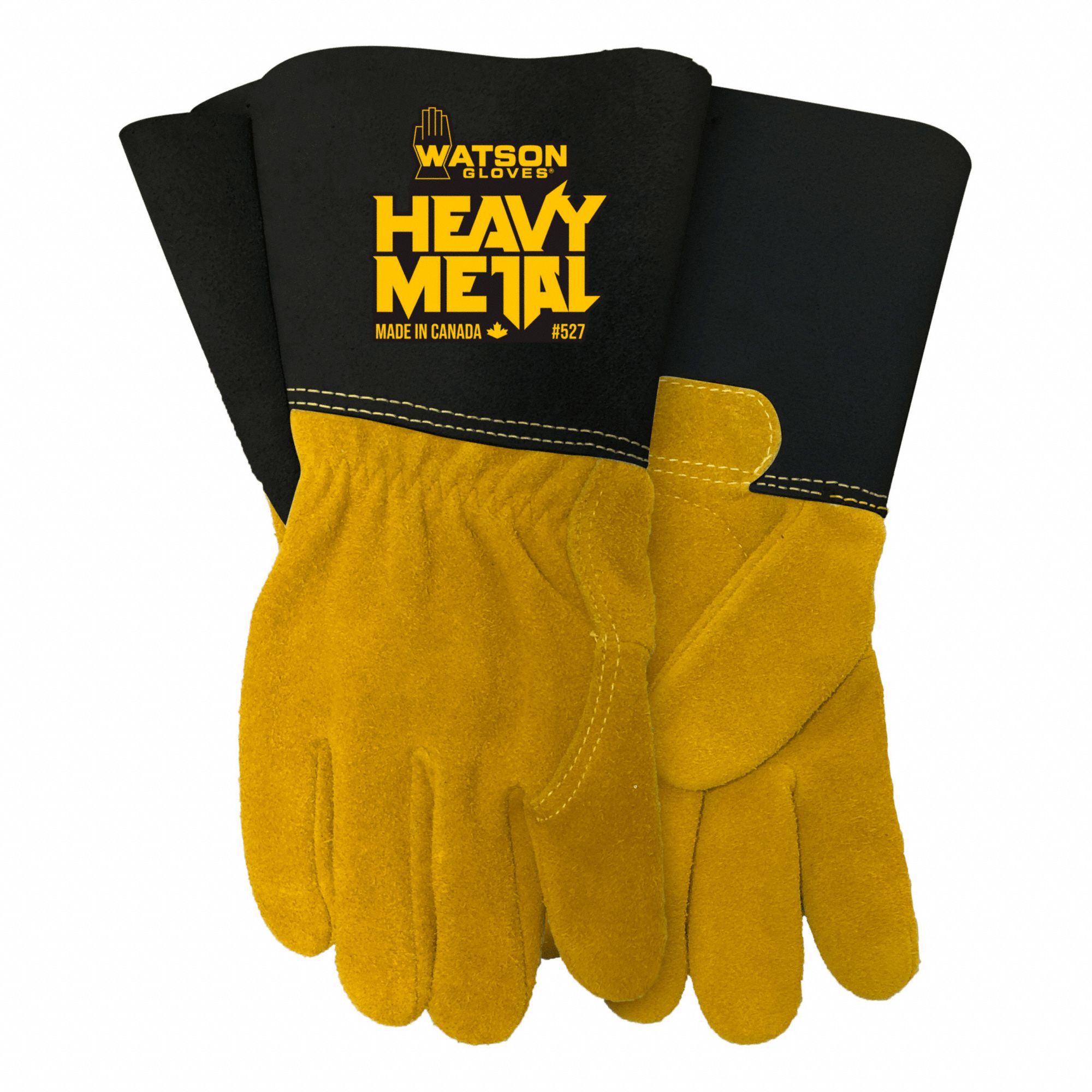 WELDING GLOVES, CUT-RESISTANT, SZ L, BLACK/TAN, ELKSKIN/LEATHER/KEVLAR, PR