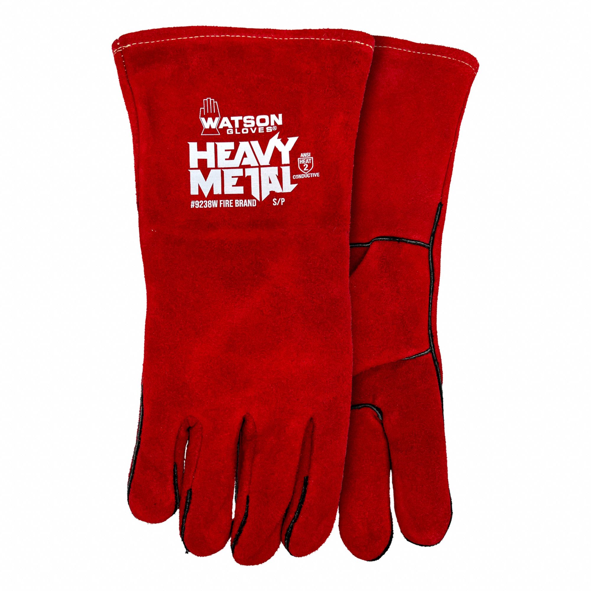 WOMANS FIRE BRAND GLOVES, S, 4 IN, GAUNTLET CUFF, TAN