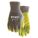 GANTS RÉSIST COUPURES,STEALTH,TP/6,GRIS/JNE À HTE VISIBILITÉ,11 PO LNG,NITRILE/HPPE/ARAMIDE