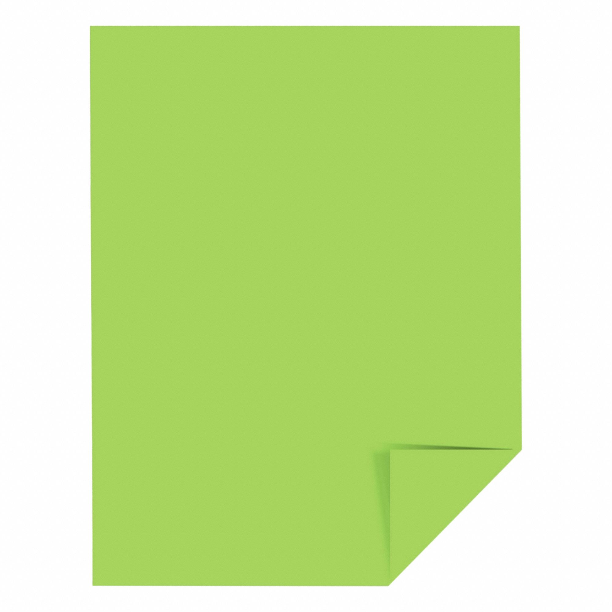 Color Paper: 24 lb, 8-1/2 x 11 in, Letter, Martian Green™, Smooth, 500 PK