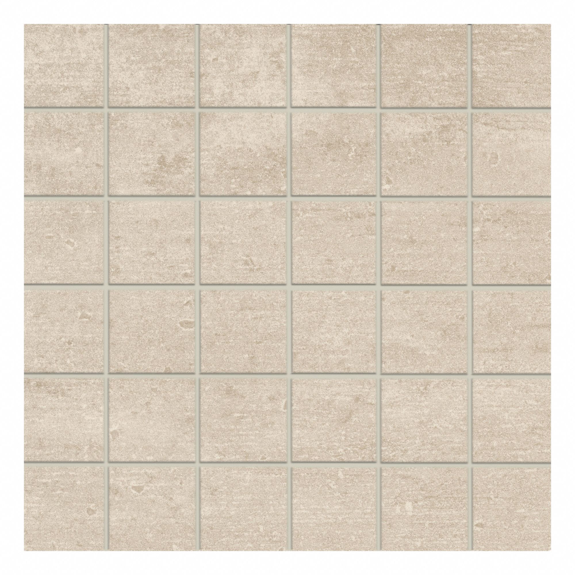 Floor Tiles: 12 in Lg, 12 in Wd, Concrete Sand, Mosaic, Unpolished, Concrete, Rounded