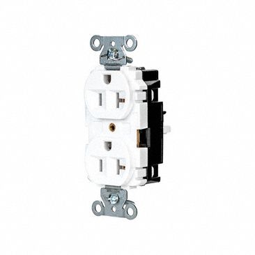 RECEPTACLE,1 HP,125V AC,NEMA 5-20R