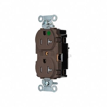 RECEPTACLE,1 HP,125V AC,NEMA 5-20R
