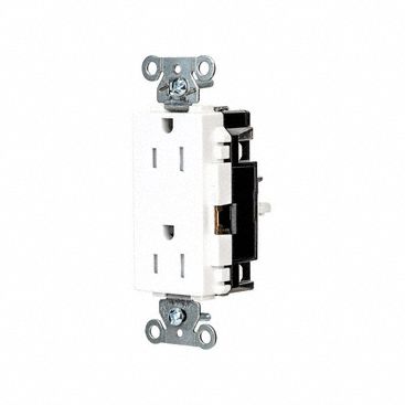 RECEPTACLE,1/2 HP,125V AC,NEMA 5-15R