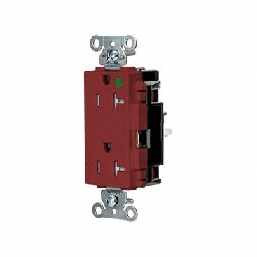 RECEPTACLE,1 HP,125V AC,NEMA 5-20R
