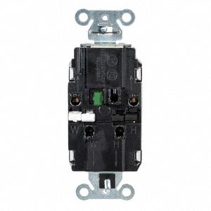 RECEPTACLE,20 A,WHITE,125V AC