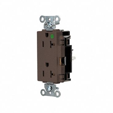 RECEPTACLE,1 HP,125V AC,NEMA 5-20R