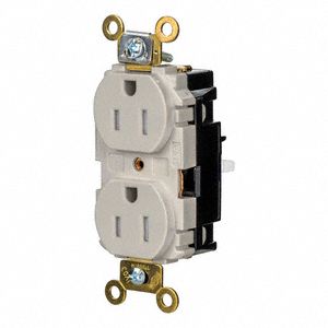 RECEPTACLE,1/2 HP,125V AC,NEMA 5-15R