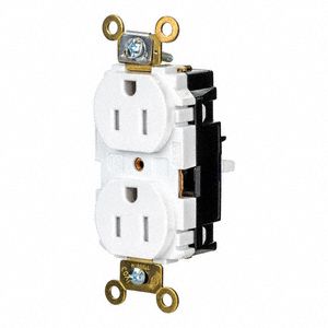 RECEPTACLE,1/2 HP,125V AC,NEMA 5-15R