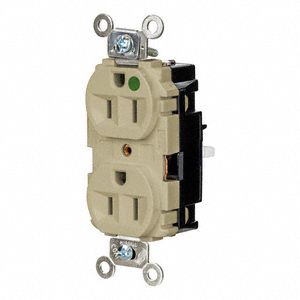 RECEPTACLE,1/2 HP,125V AC,NEMA 5-15R